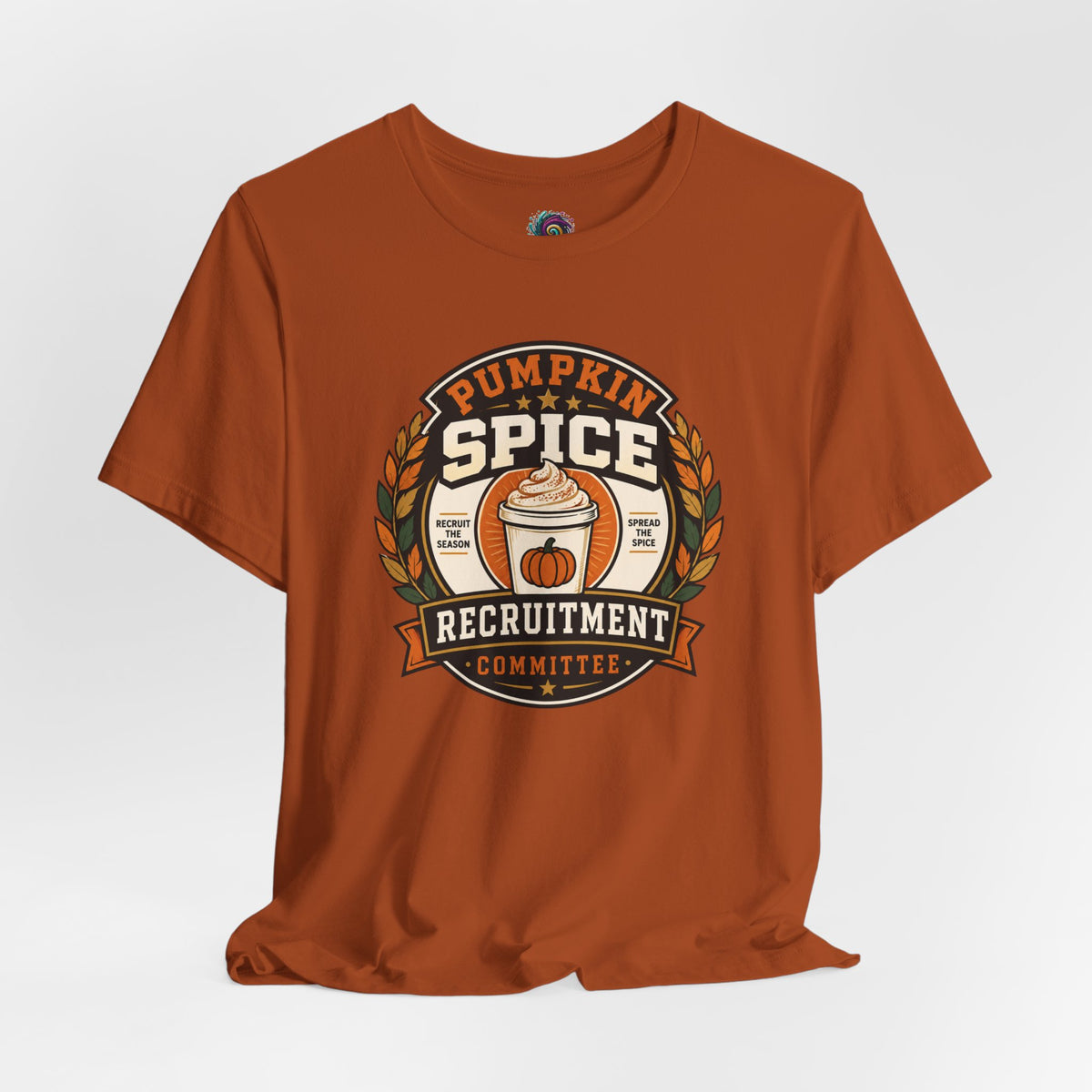 Pumpkin Spice Recruitment Committee T-Shirt – Funny Fall Tee