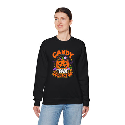 Candy Tax Collector Sweatshirt – Funny Halloween Parent Crewneck