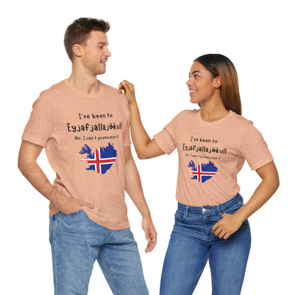 Eyjafjallajökull T-Shirt – Funny Iceland Volcano Travel Merch