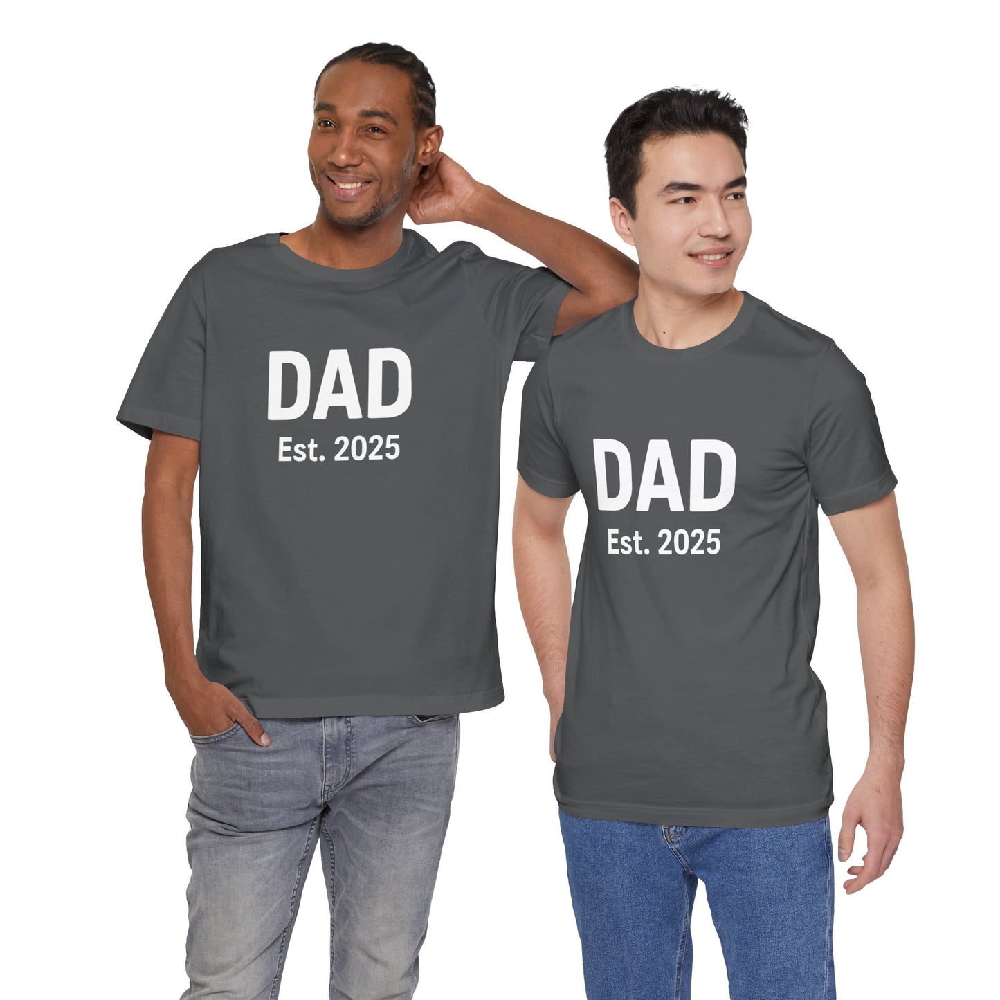 Dad Est. 2025 T-Shirt – New Dad Tee for First Father’s Day