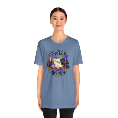 My To-Do List Is Spell Resistant T-Shirt – Funny Witchy ADHD Tee