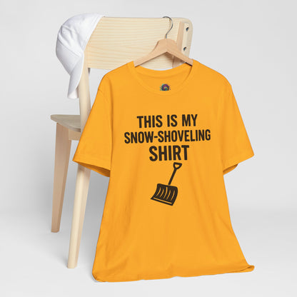 This Is My Snow-Shoveling Shirt – Funny Winter Chore Tee