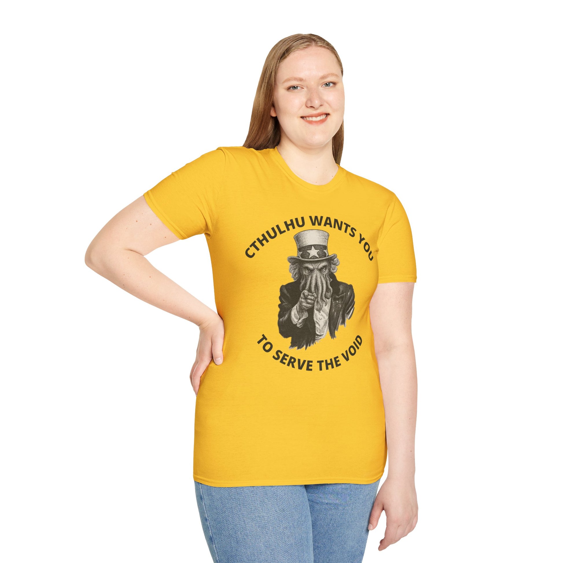 Cthulhu Wants You T-Shirt – Mythos Shirt for HP Lovecraft Fans - WhimSpin - https://whimspin.com