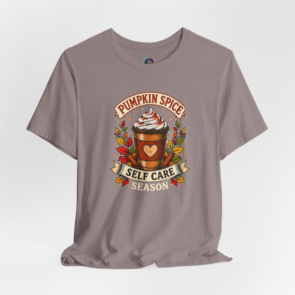 Pumpkin Spice Self Care Season T-Shirt – Funny Fall Coffee Tee