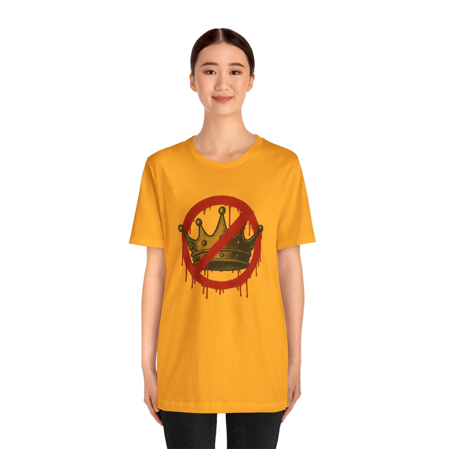 No Kings T-Shirt – Anti-Monarchy Protest Tee for Global Rebels