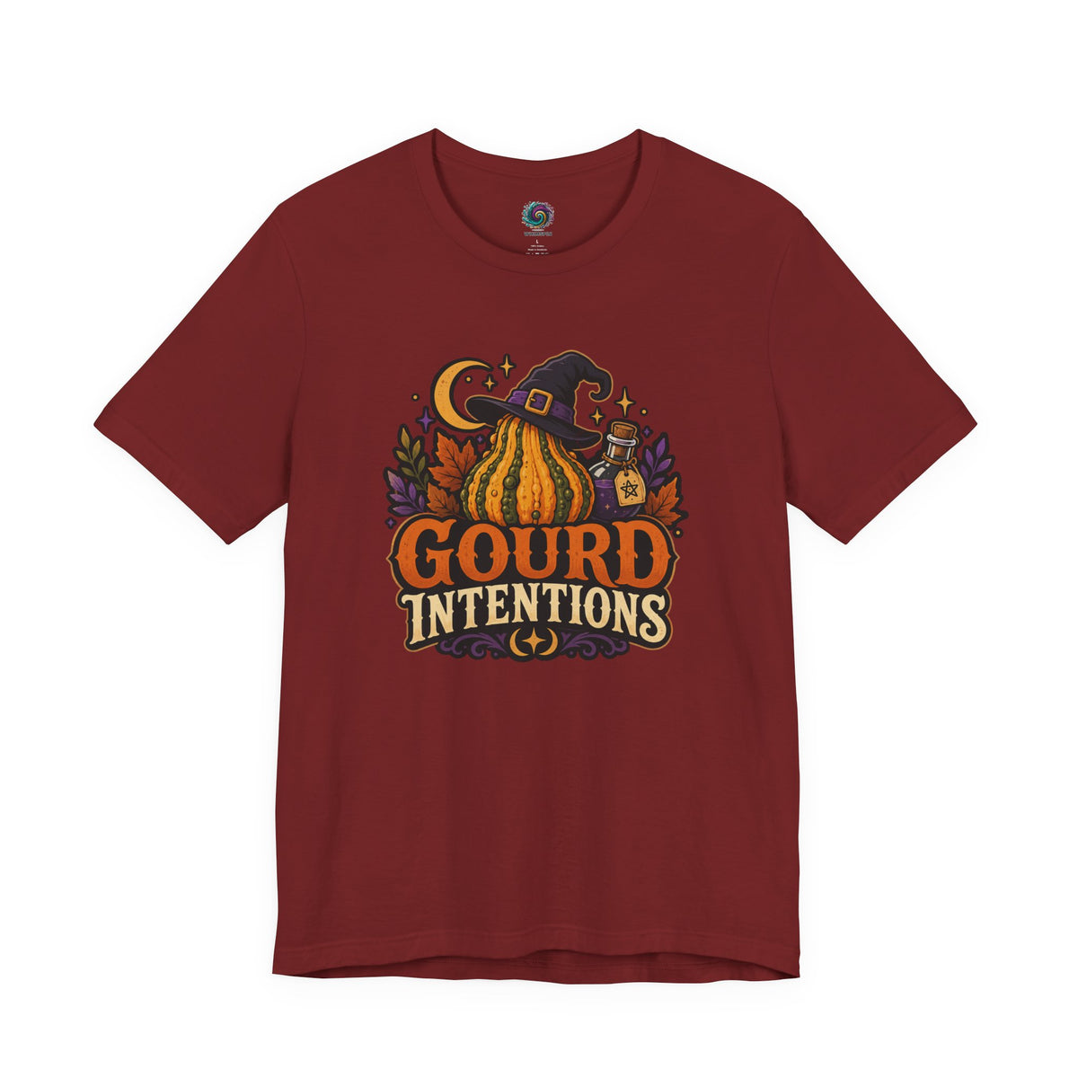 Gourd Intentions T-Shirt – Funny Witchy Fall Pumpkin Tee