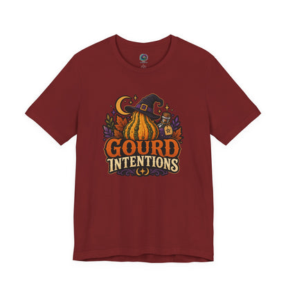 Gourd Intentions T-Shirt – Funny Witchy Fall Pumpkin Tee