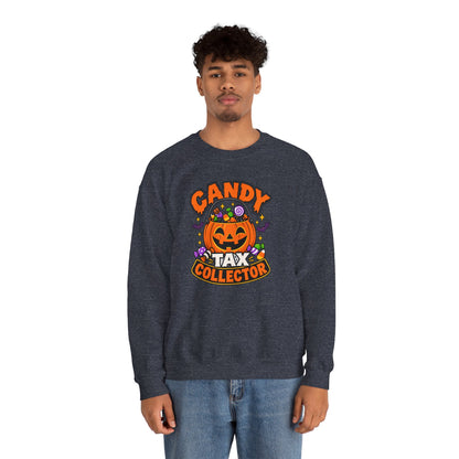 Candy Tax Collector Sweatshirt – Funny Halloween Parent Crewneck