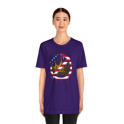 No Kings Protest T-Shirt – Anti-Authoritarian Democracy Graphic Tee