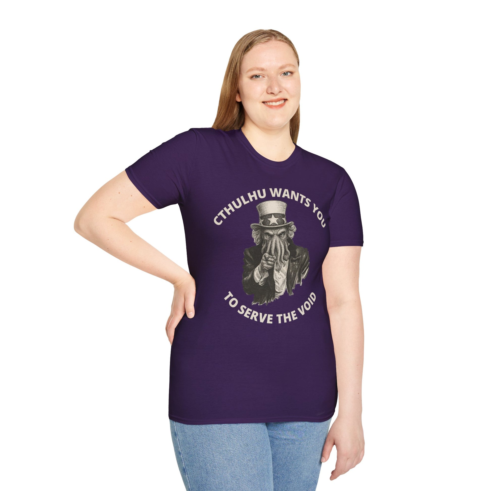 Cthulhu Wants You T-Shirt – Mythos Shirt for HP Lovecraft Fans - WhimSpin - https://whimspin.com