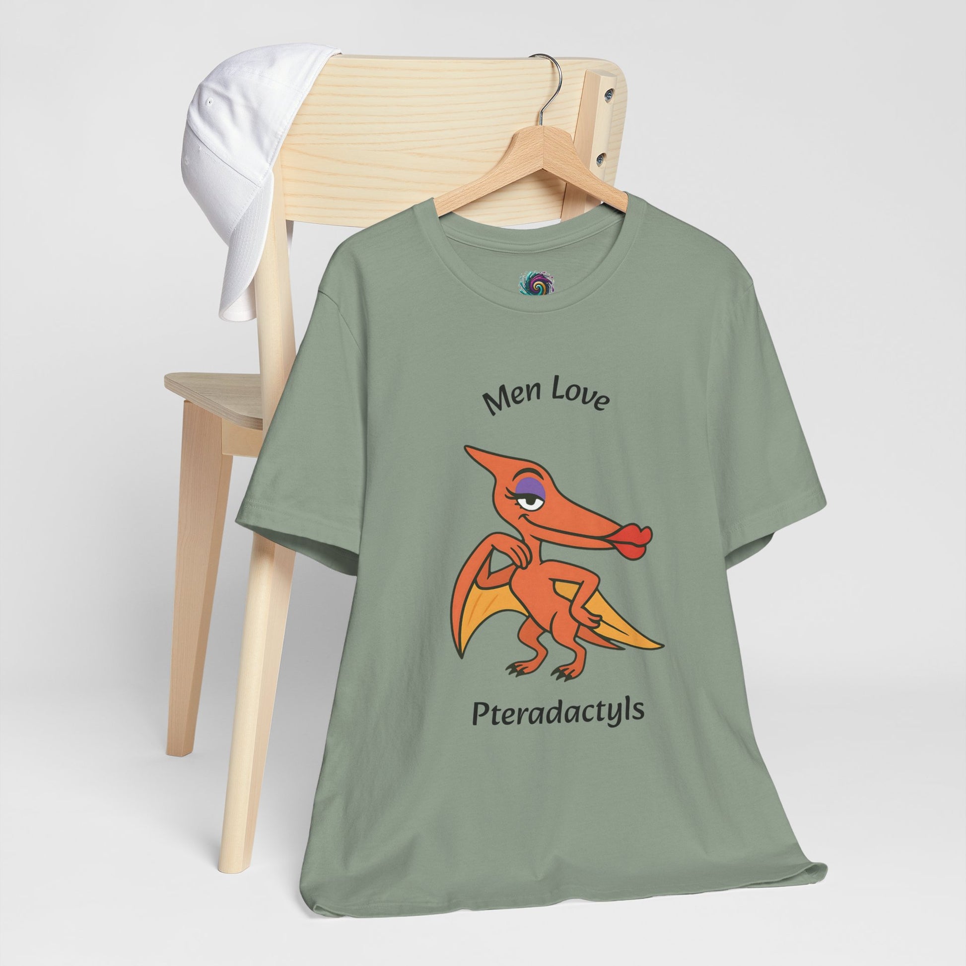 Men Love Pterodactyls Tee – Funny Dinosaur Graphic Shirt - WhimSpin - https://whimspin.com