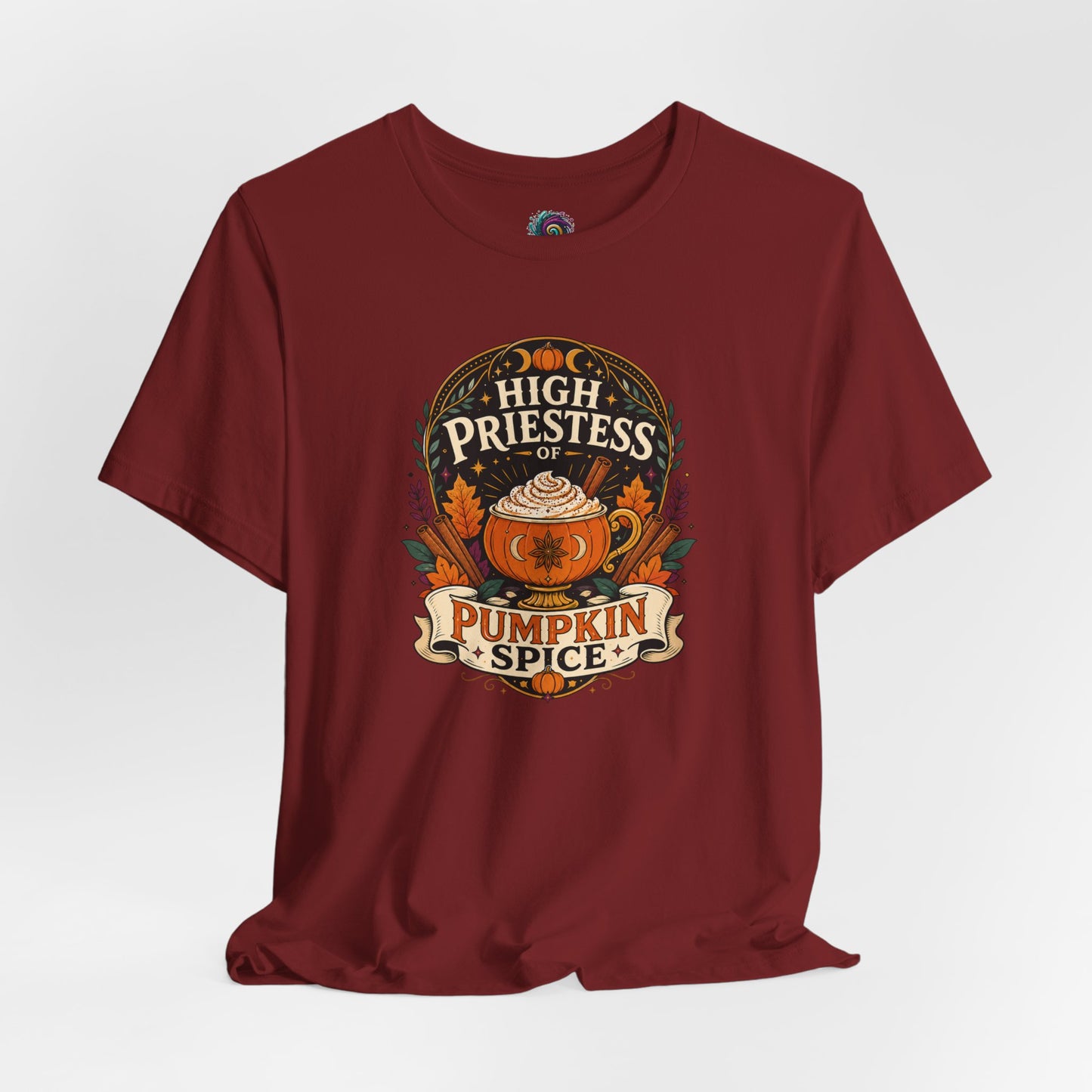 High Priestess of Pumpkin Spice T-Shirt – Funny Fall Tee