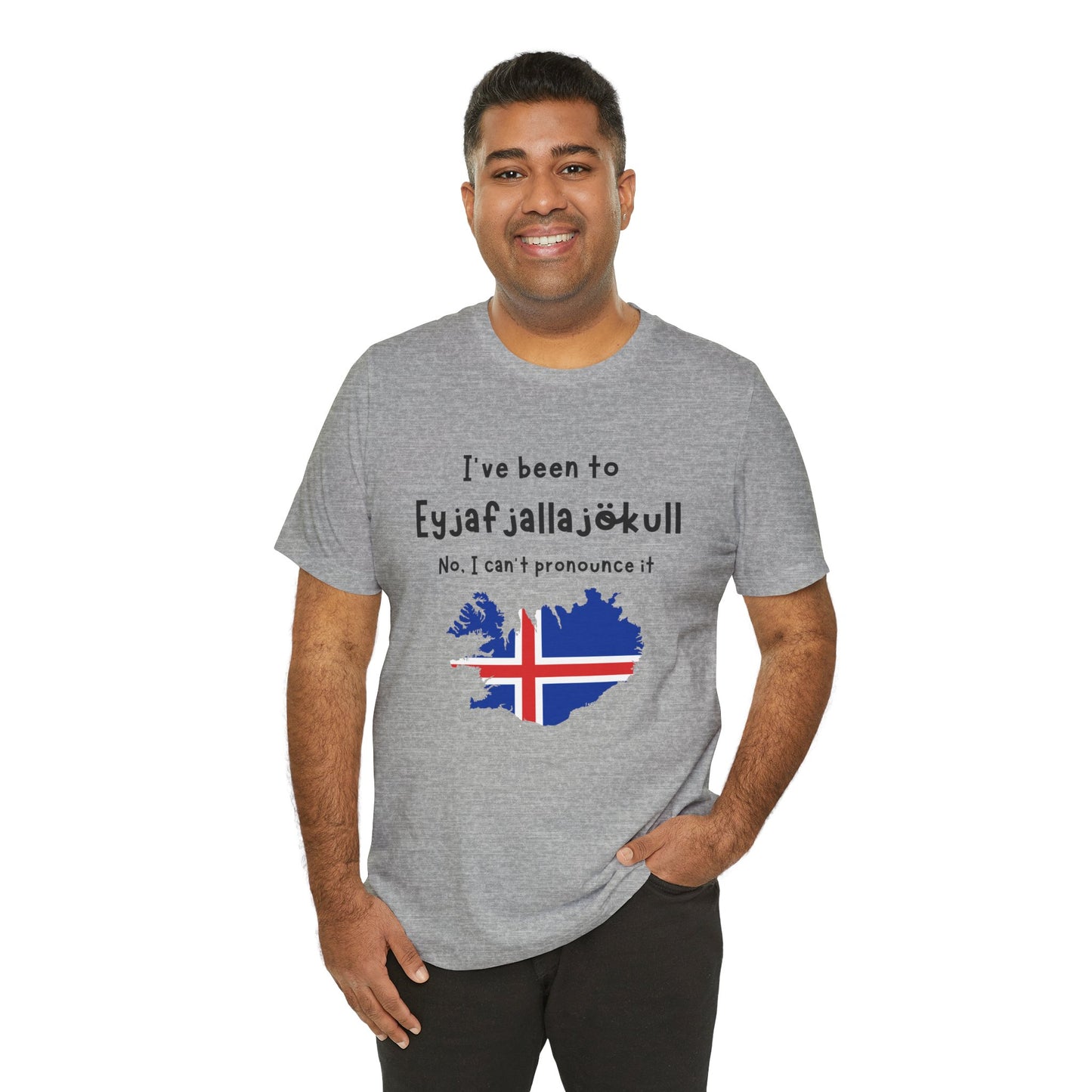 Eyjafjallajökull T-Shirt – Funny Iceland Volcano Travel Merch