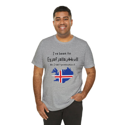 Eyjafjallajökull T-Shirt – Funny Iceland Volcano Travel Merch