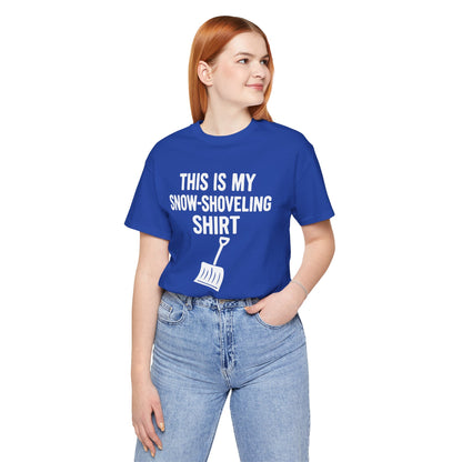 This Is My Snow-Shoveling Shirt – Funny Winter Chore Tee