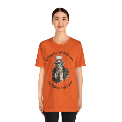 Cthulhu Wants You T-Shirt – Mythos Shirt for HP Lovecraft Fans