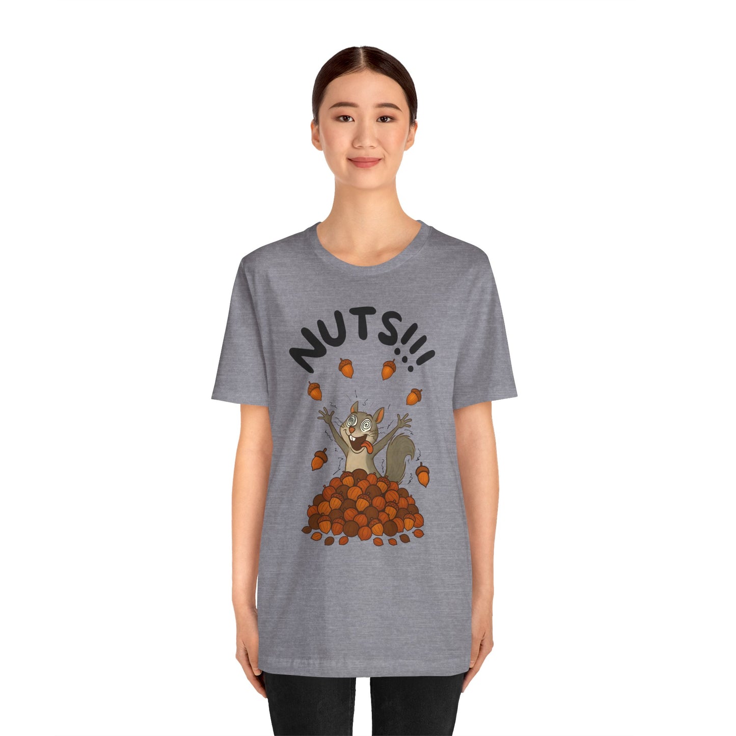 Crazy Squirrel Shirt – Funny Squirrel Nuts T-Shirt for Quirky Style