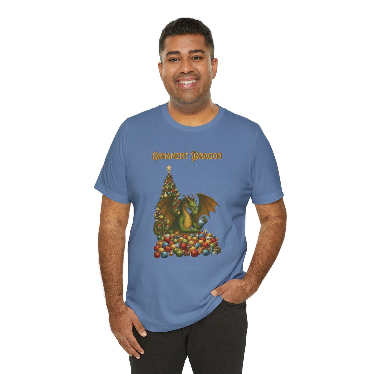 Ornament Dragon T-Shirt – Christmas Dragon Tee for Ornament Lovers