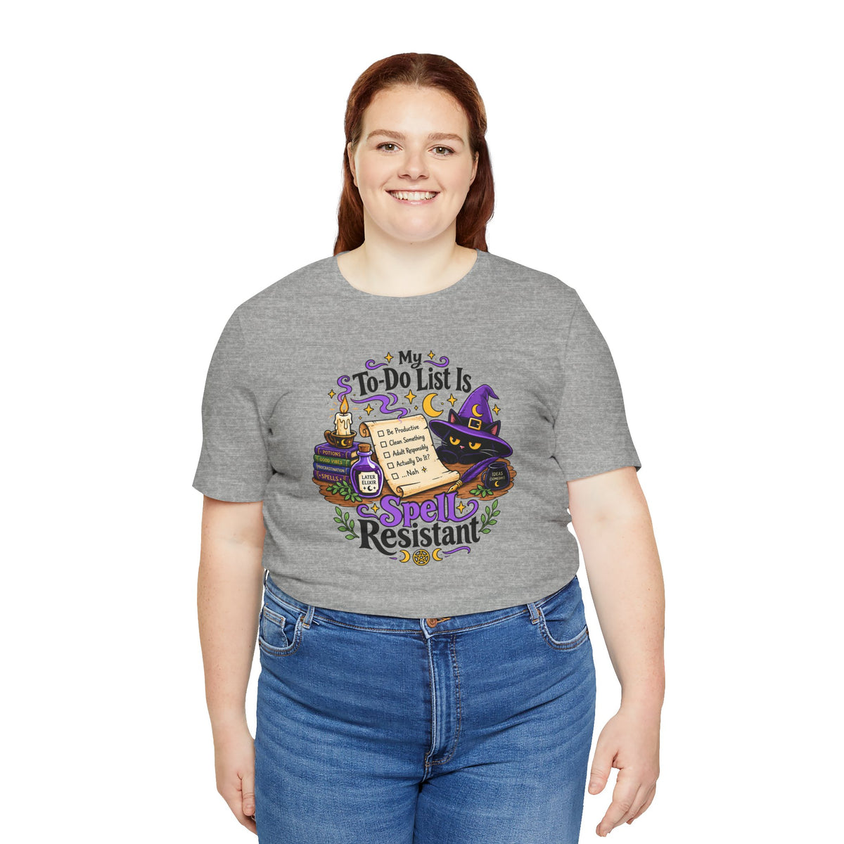 My To-Do List Is Spell Resistant T-Shirt – Funny Witchy ADHD Tee