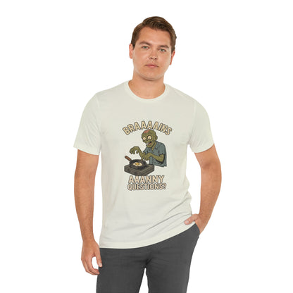 Zombie Brains on Drugs T-Shirt – Funny Halloween Cooking Tee