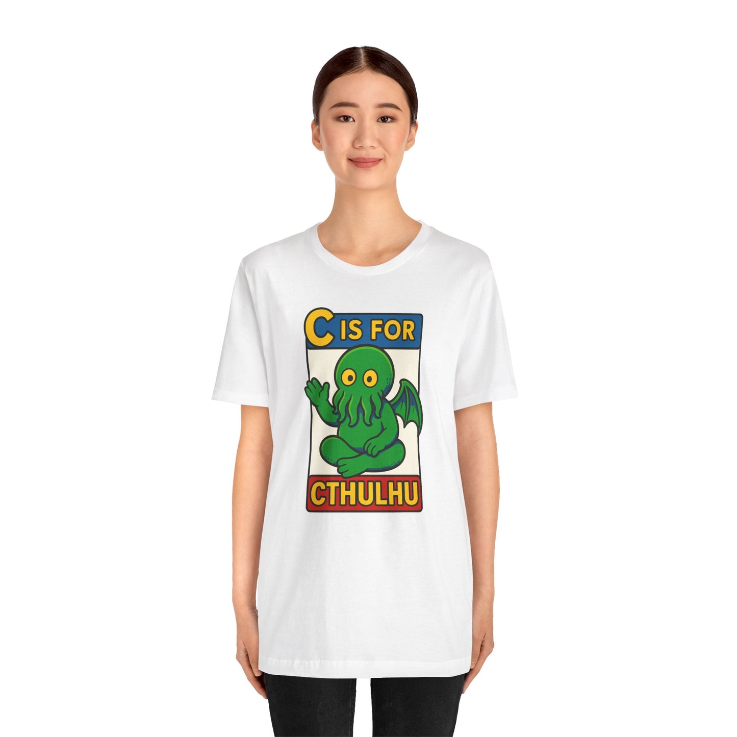 C is for Cthulhu Graphic Tee – Funny Cthulhu Shirt