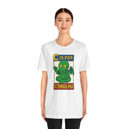 C is for Cthulhu Graphic Tee – Funny Cthulhu Shirt