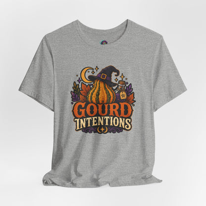 Gourd Intentions T-Shirt – Funny Witchy Fall Pumpkin Tee