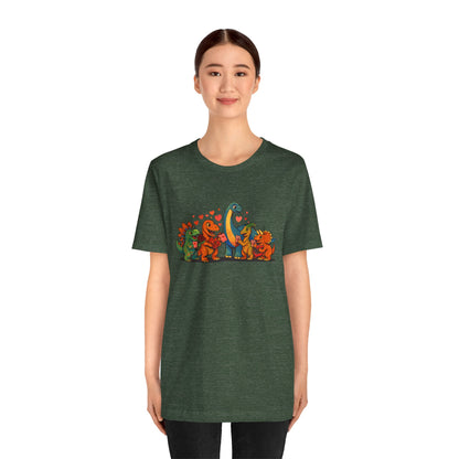 Dinosaur Valentines T-Shirt – Cute Dino Valentine’s Day Tee