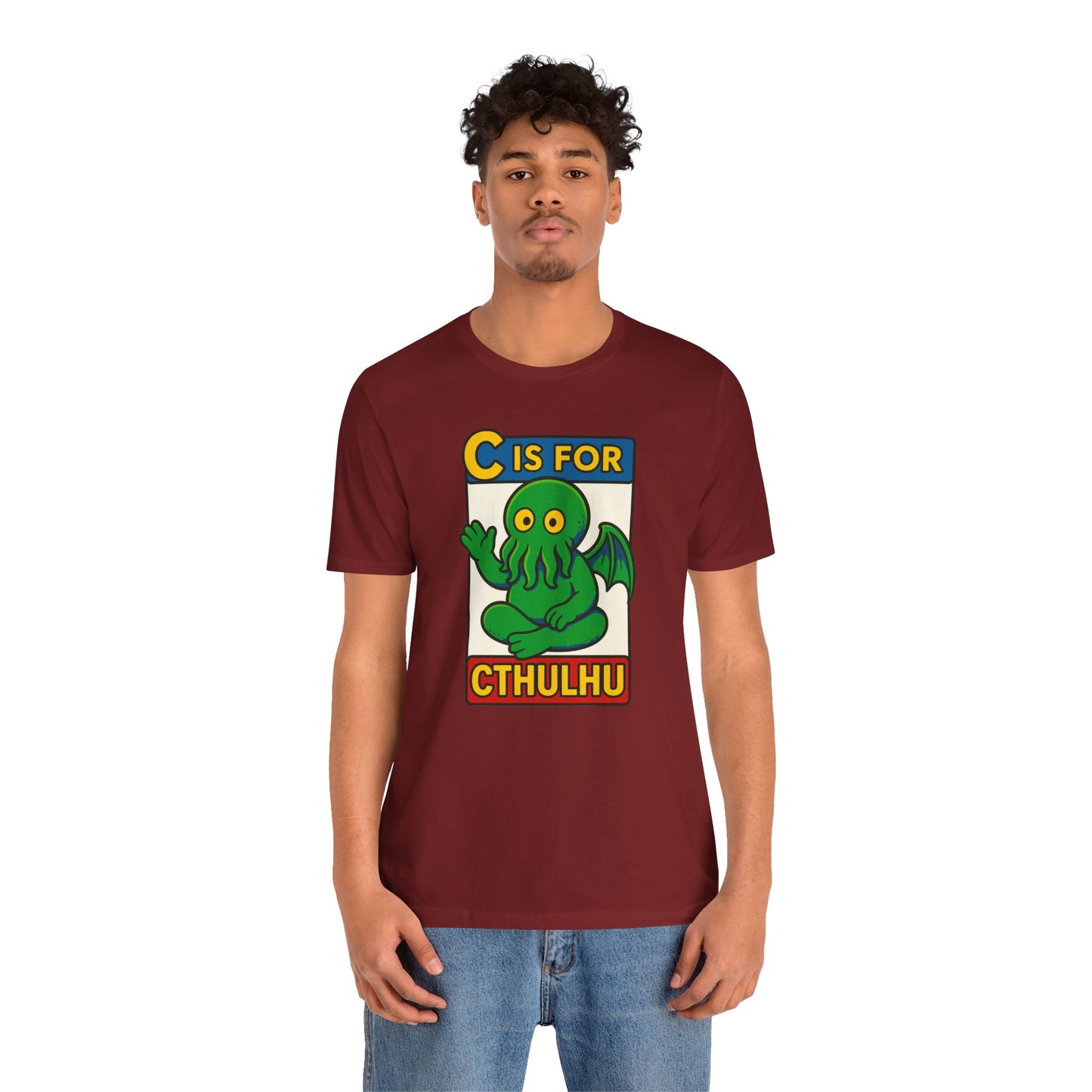 C is for Cthulhu Graphic Tee – Funny Cthulhu Shirt