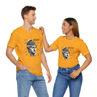 Hive Mind T-Shirt – Surreal Bee Group Think Parody Tee