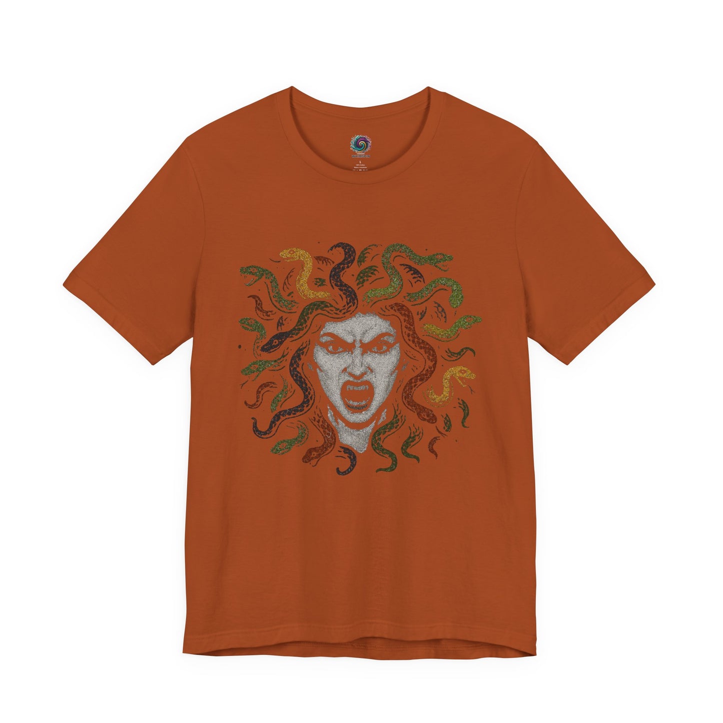 Medusa T-Shirt – Greek Mythology Gorgon Graphic Tee