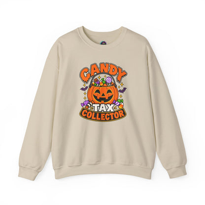 Candy Tax Collector Sweatshirt – Funny Halloween Parent Crewneck