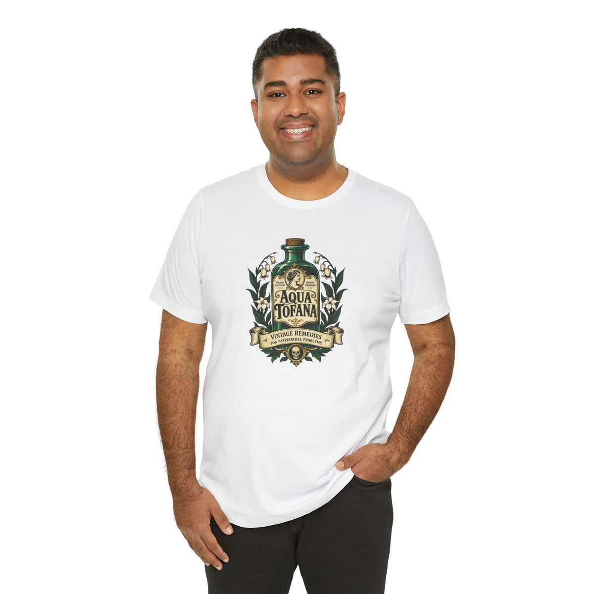 Aqua Tofana T-Shirt – Dark History Feminist Apothecary Tee