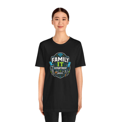 Family IT Department T-Shirt – Funny Household Tech Support Tee