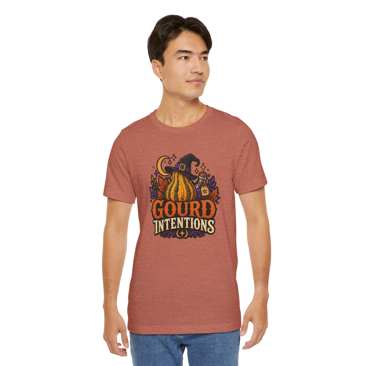 Gourd Intentions T-Shirt – Funny Witchy Fall Pumpkin Tee