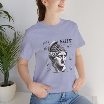 Hive Mind T-Shirt – Surreal Bee Group Think Parody Tee