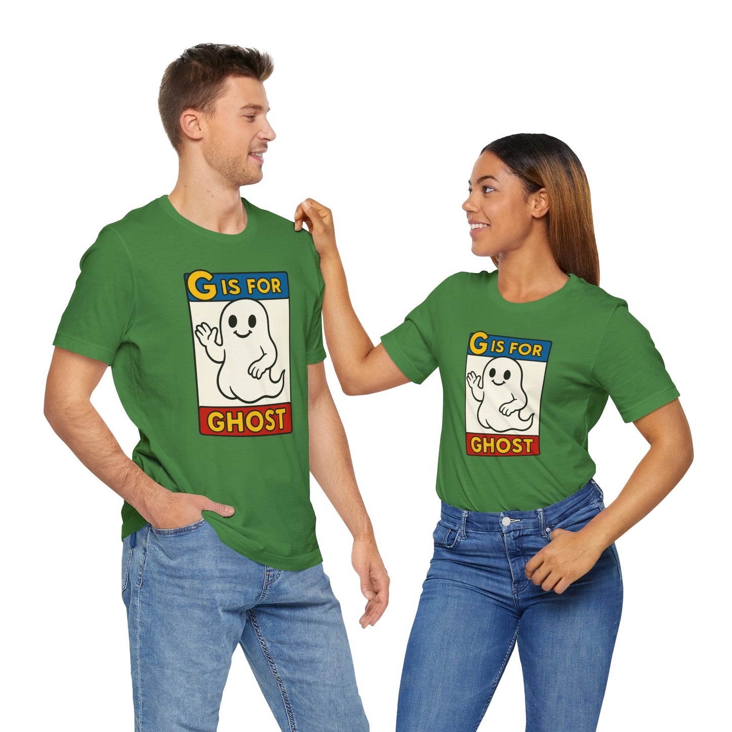 G Is for Ghost Shirt – Funny Monster Alphabet Halloween Tee