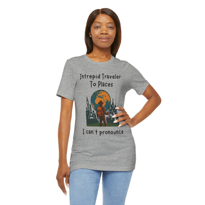 Adventurous Travel T-Shirt – Intrepid Explorer Tee for Wanderers