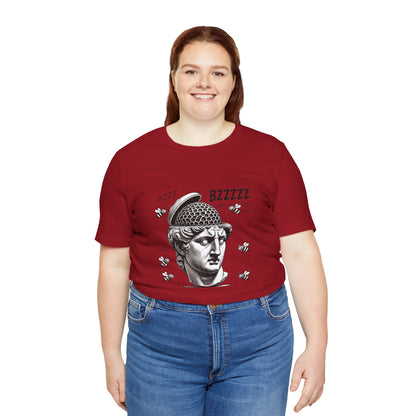 Hive Mind T-Shirt – Surreal Bee Group Think Parody Tee
