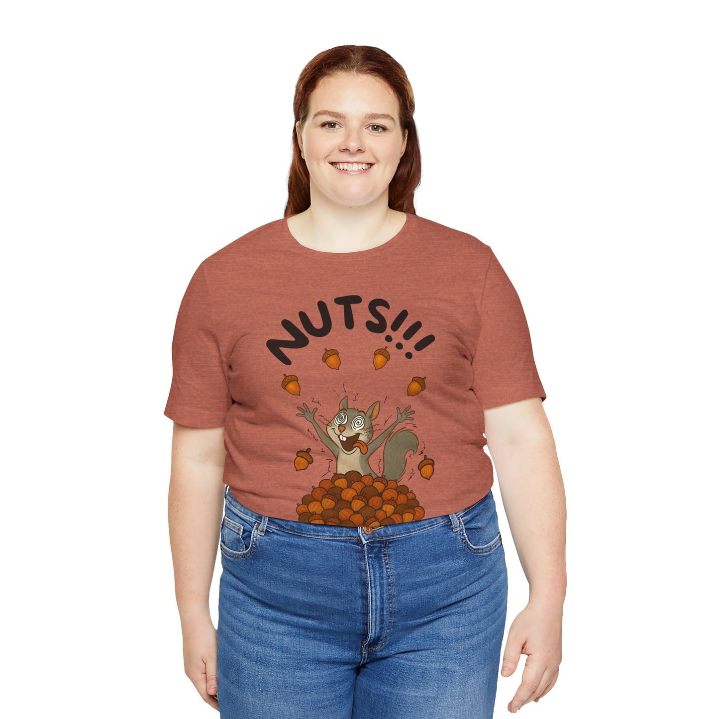 Crazy Squirrel Shirt – Funny Squirrel Nuts T-Shirt for Quirky Style