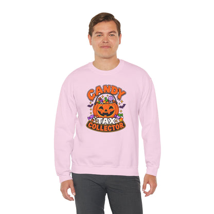 Candy Tax Collector Sweatshirt – Funny Halloween Parent Crewneck
