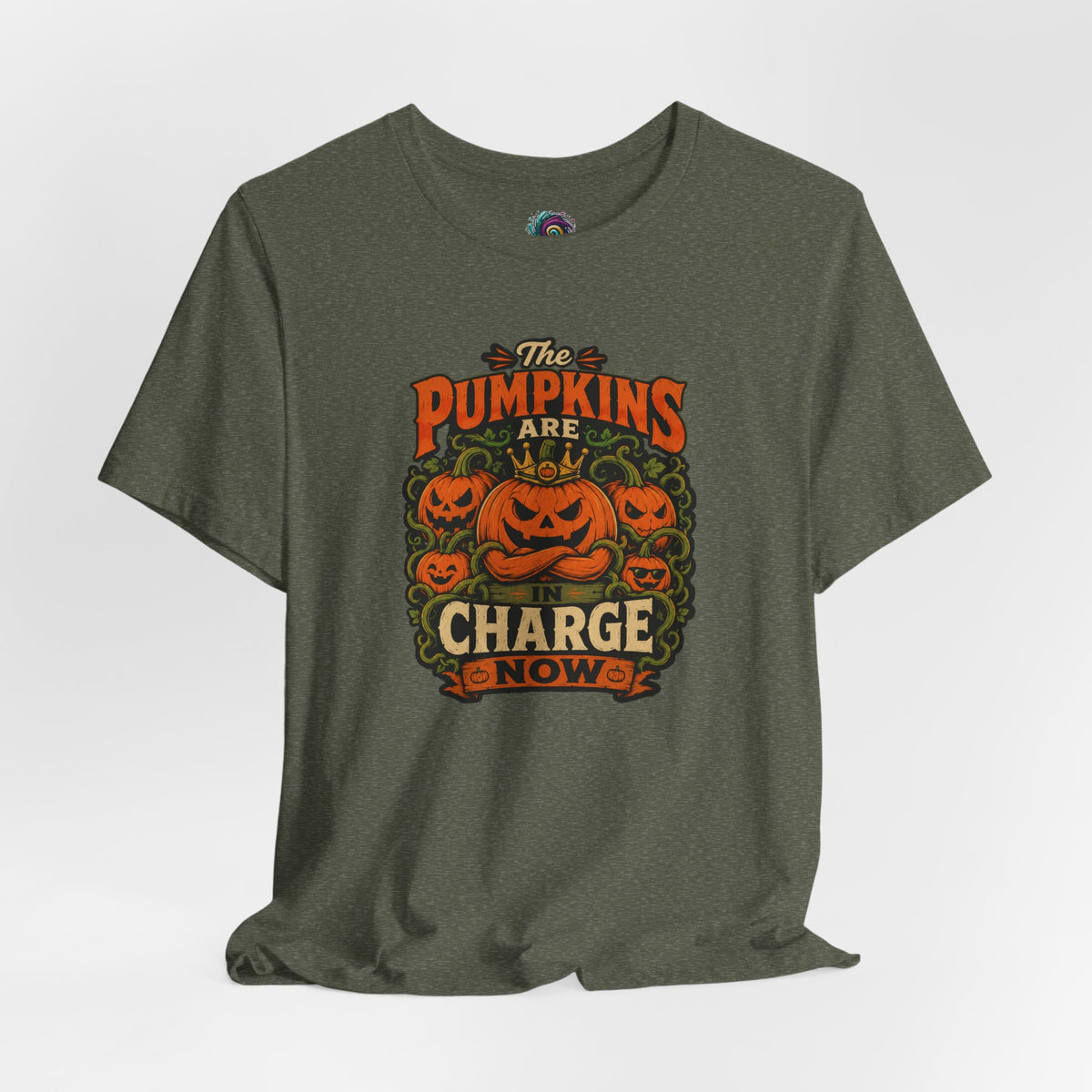 The Pumpkins Are in Charge Now T-Shirt – Funny Halloween Fall Tee