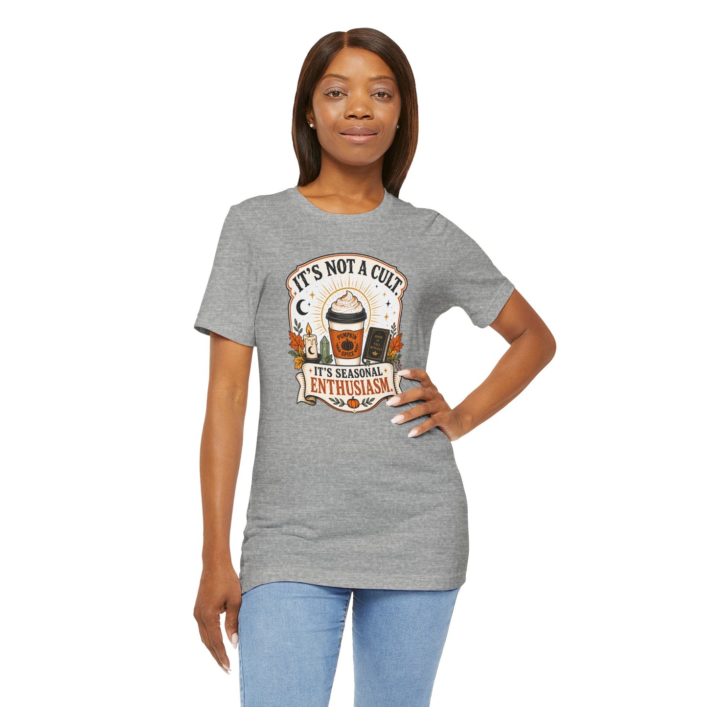 It’s Not a Cult Pumpkin Spice T-Shirt – Funny Fall Tee