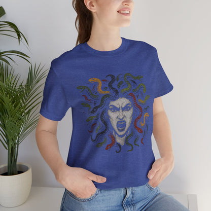 Medusa T-Shirt – Greek Mythology Gorgon Graphic Tee