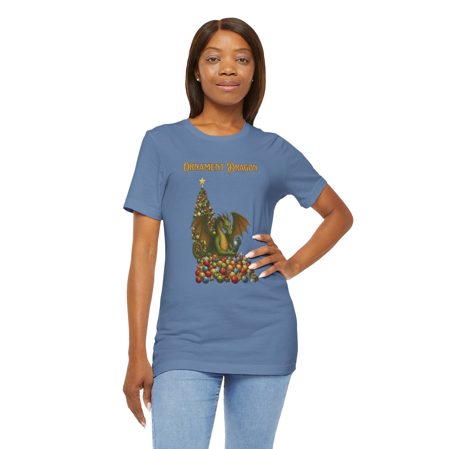 Ornament Dragon T-Shirt – Christmas Dragon Tee for Ornament Lovers