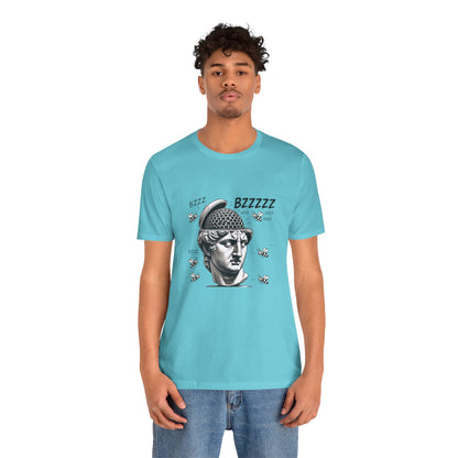 Hive Mind T-Shirt – Surreal Bee Group Think Parody Tee