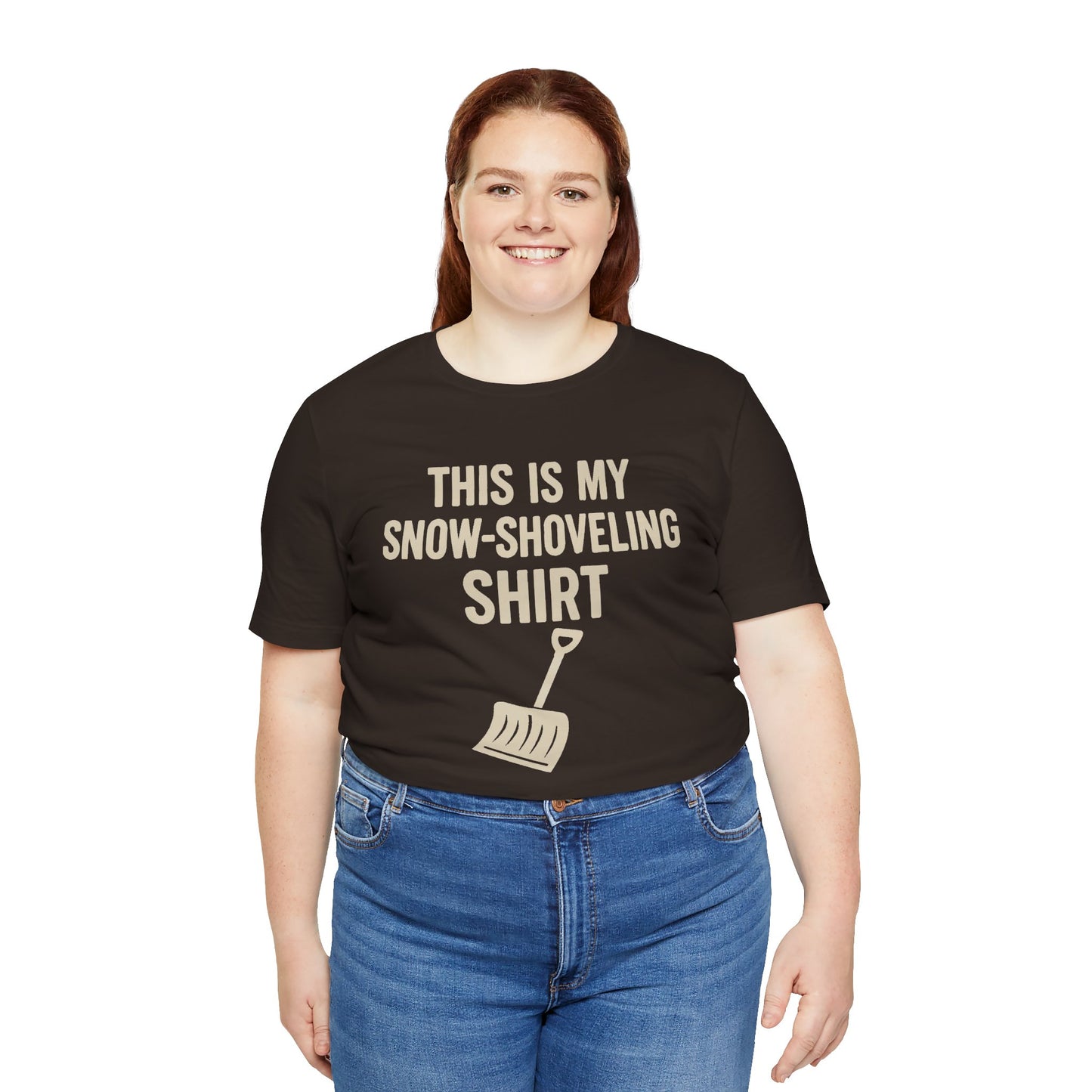 This Is My Snow-Shoveling Shirt – Funny Winter Chore Tee