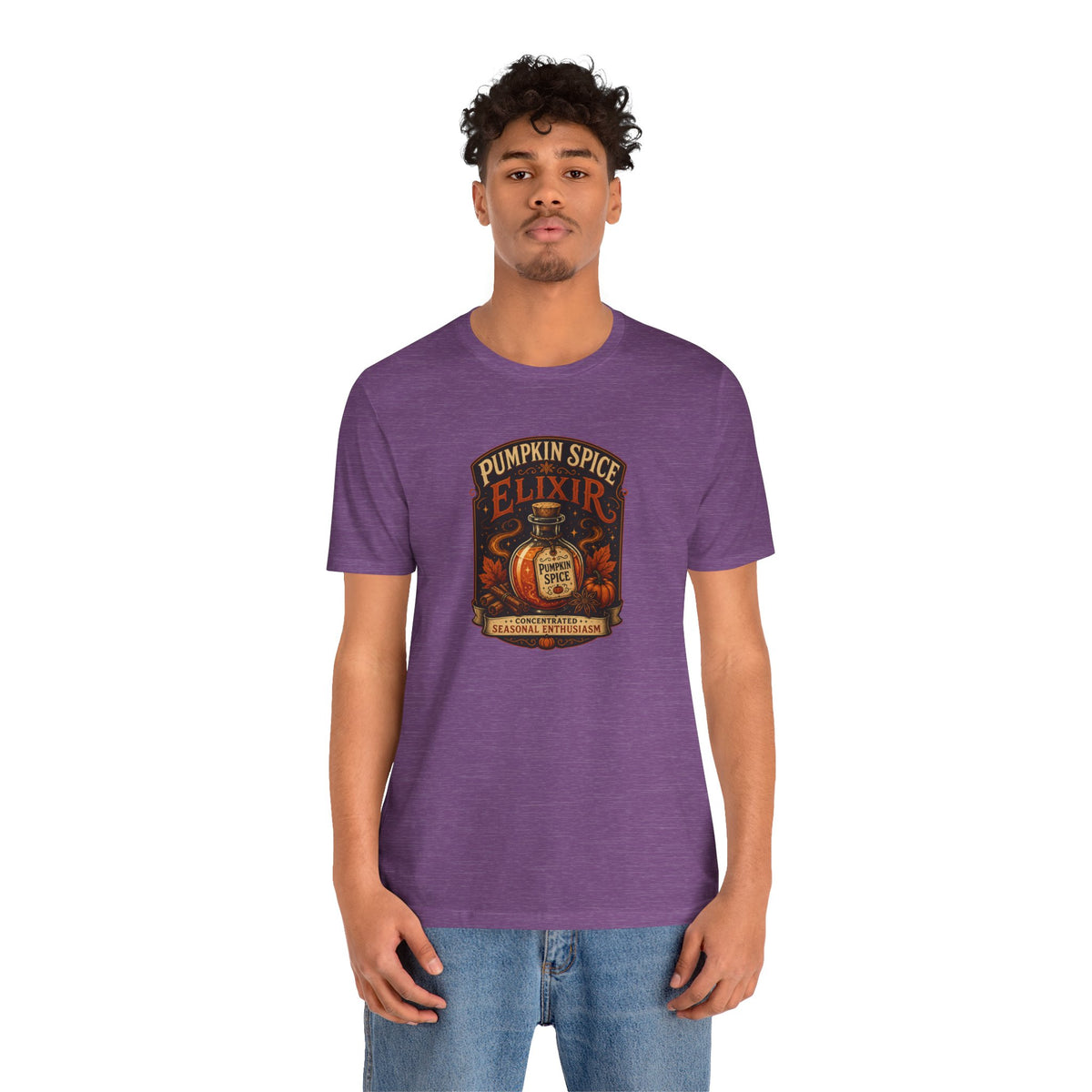 Pumpkin Spice Elixir T-Shirt – Funny Witchy Fall Coffee Tee