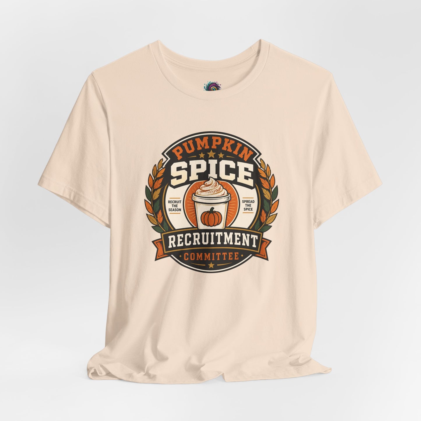 Pumpkin Spice Recruitment Committee T-Shirt – Funny Fall Tee