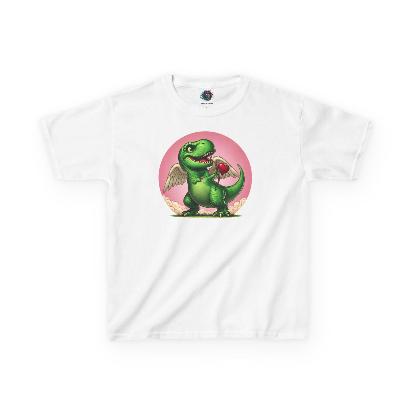 Cupidsaurus Rex Kids T-Shirt – Cute Dinosaur Valentine’s Day Tee for Kids